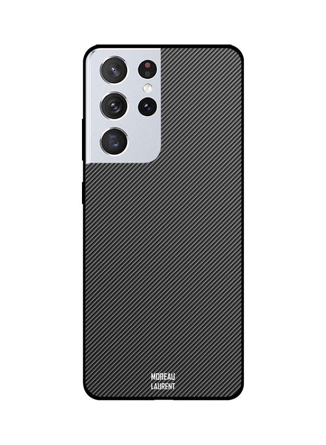 Moreau Laurent Protective Printed Case Cover For Samsung Galaxy S21 Ultra Grey - Image 1