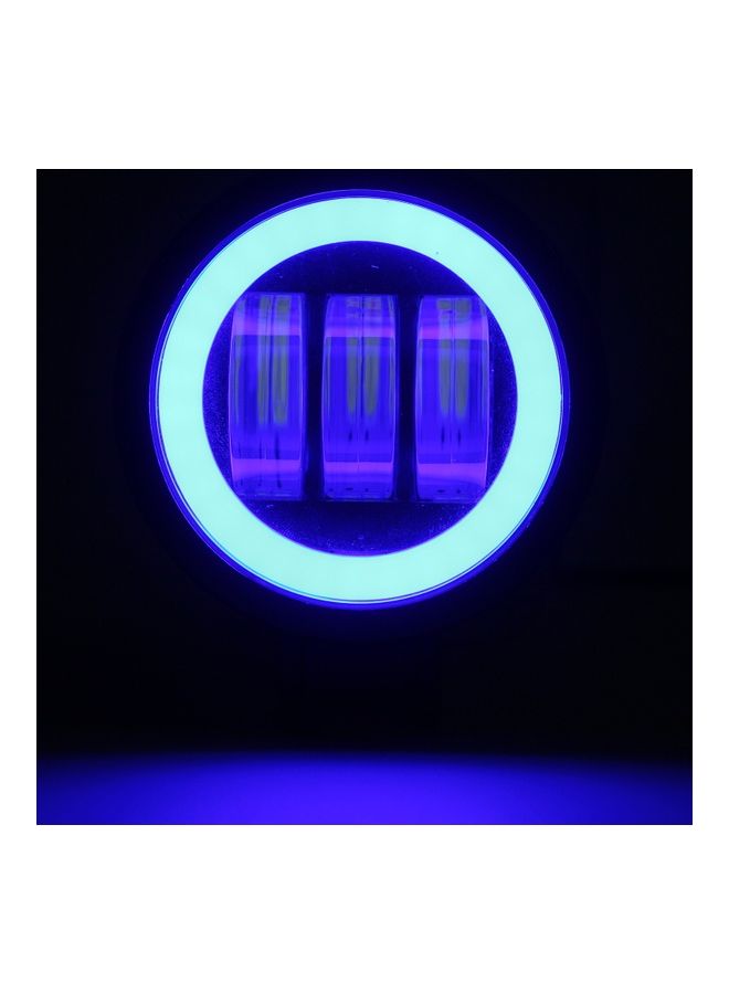 2-Piece Waterproof Square LED Angel Eye Fog Light - Image 3