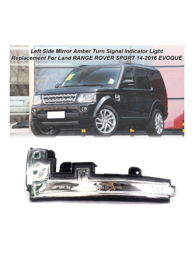 Generic - Left Side Rear View Mirror Amber Turn Signal Indicator Light Replacement For Land RANGE ROVER SPORT 14-2016 EVOQUE - Image 1