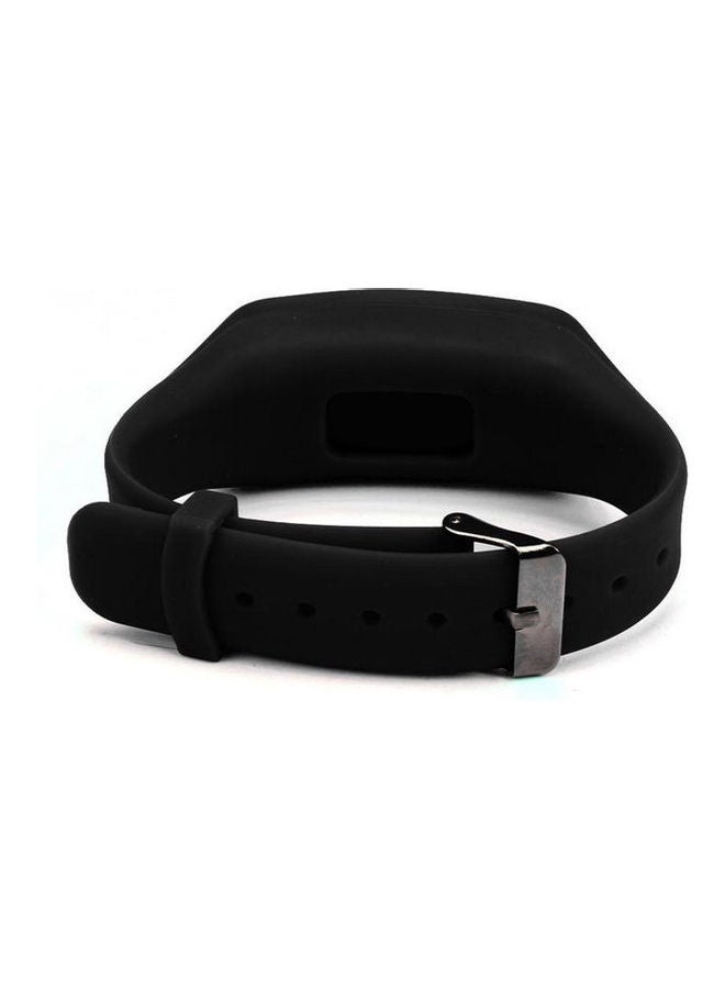 Pedometer Silicone Running Watch With LCD Display Screen Blue - Image 5