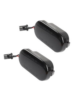 Generic 2-Piece Dynamic LED Side Marker Turn Signal Light Blinker Light Replacement For VW Golf/Passat/Polo/Sharan  - Image 3