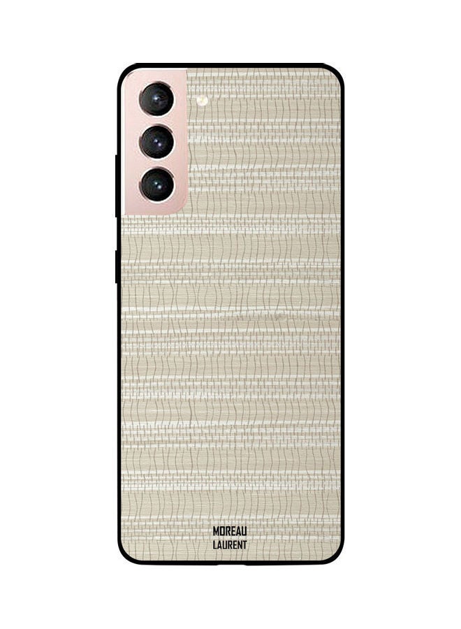 Moreau Laurent Skin Case Cover For Samsung Galaxy S21 Beige - Image 1