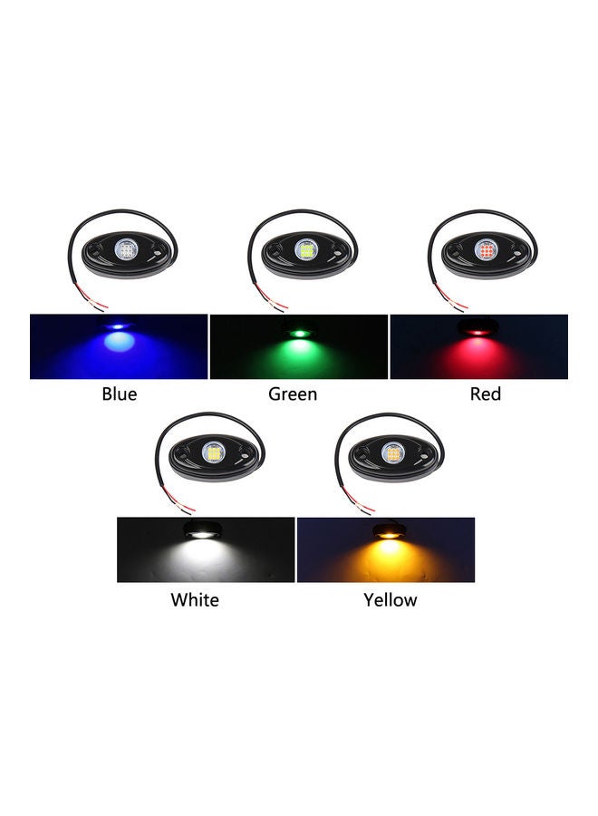 Generic - 4-Piece Rock Lights 4-Pod For JEEP Offroad/Truck/UTV ATV Boat - Image 1