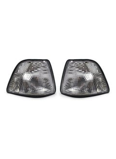 2-Piece Replacement Turn Signal Light With Lens For BMW E36/318i/328i/M3