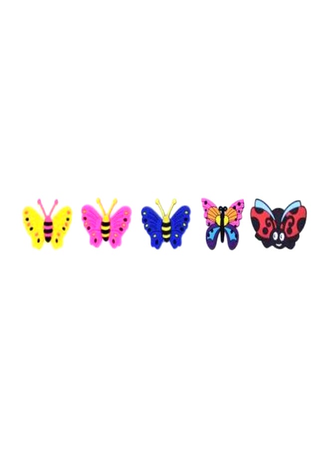 6-Piece Butterfly Rubber Wristband Set 18x0.2x5cm - v1610970363/N41007217A_4