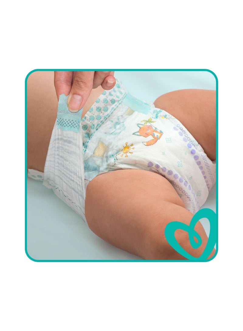 Pampers - Baby Dry Diapers Size 1, New Born, 2-5 Kg (60 Diapers) - Image 1