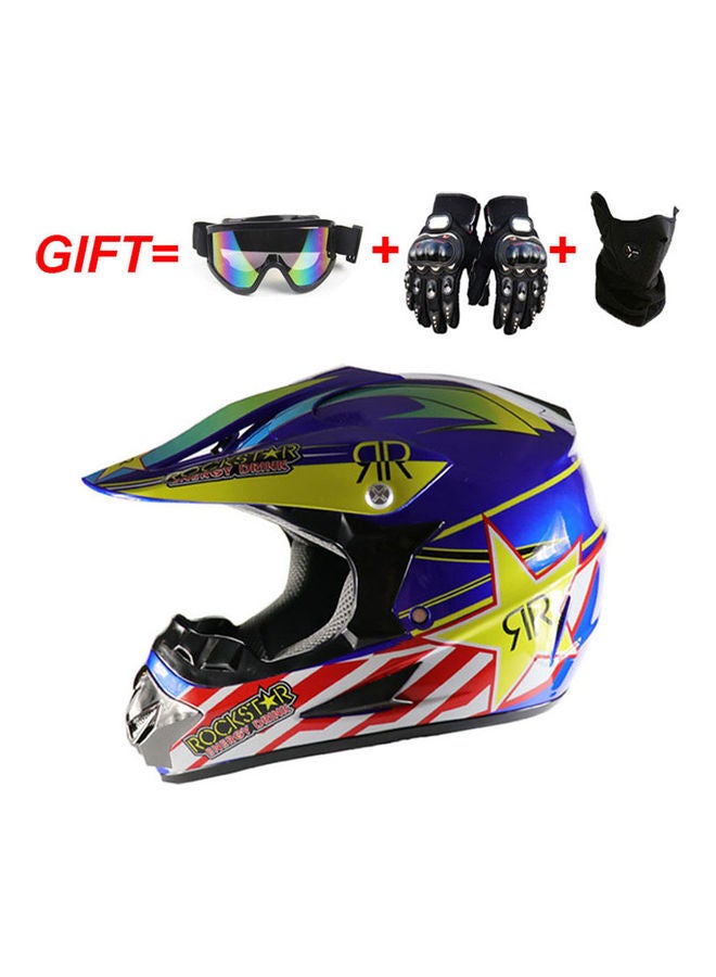 Generic Off-Road Full Covered Motorcycle Helmet 34x34x34cm - Image 1