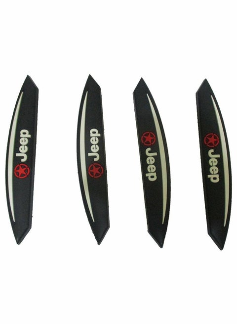 4-Piece Banana Jeep Shape Silicone Door Rust
