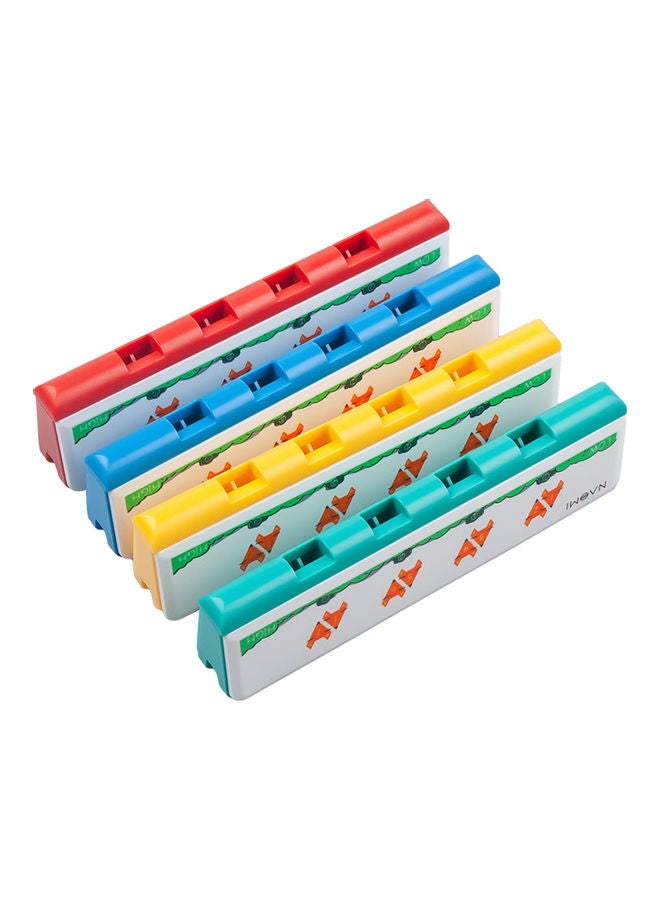 Generic 4-Piece Harmonicas with 4 Holes 8 Notes  - Image 1