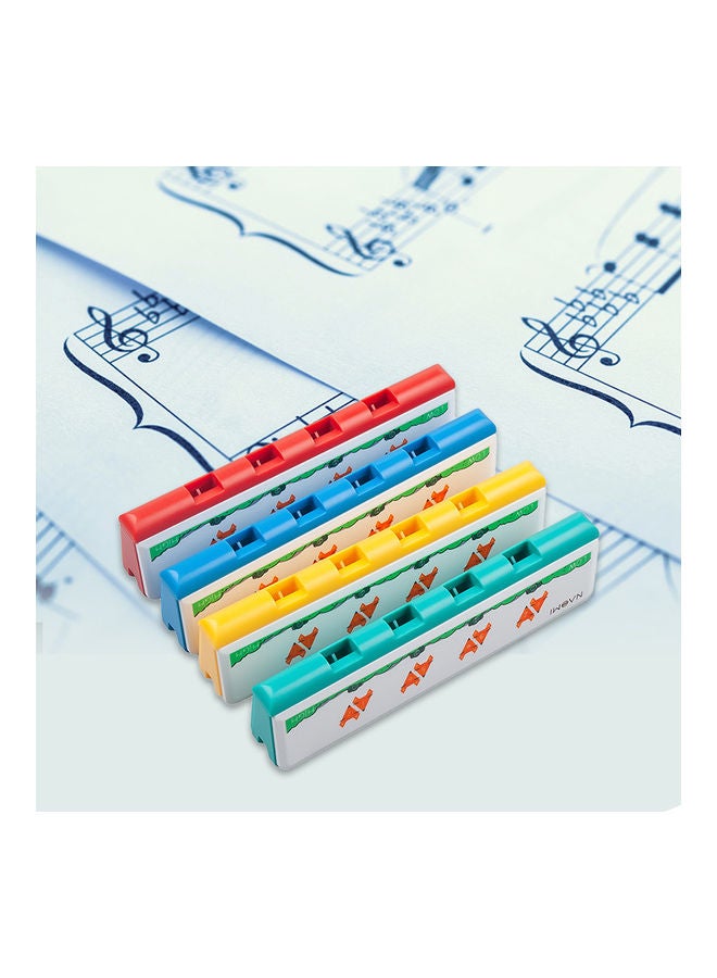Generic 4-Piece Harmonicas with 4 Holes 8 Notes  - Image 2