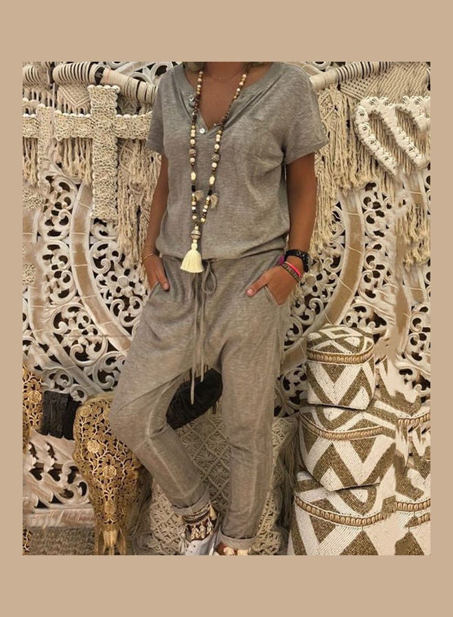 جمبسوت برباط. رمادي - Image 3