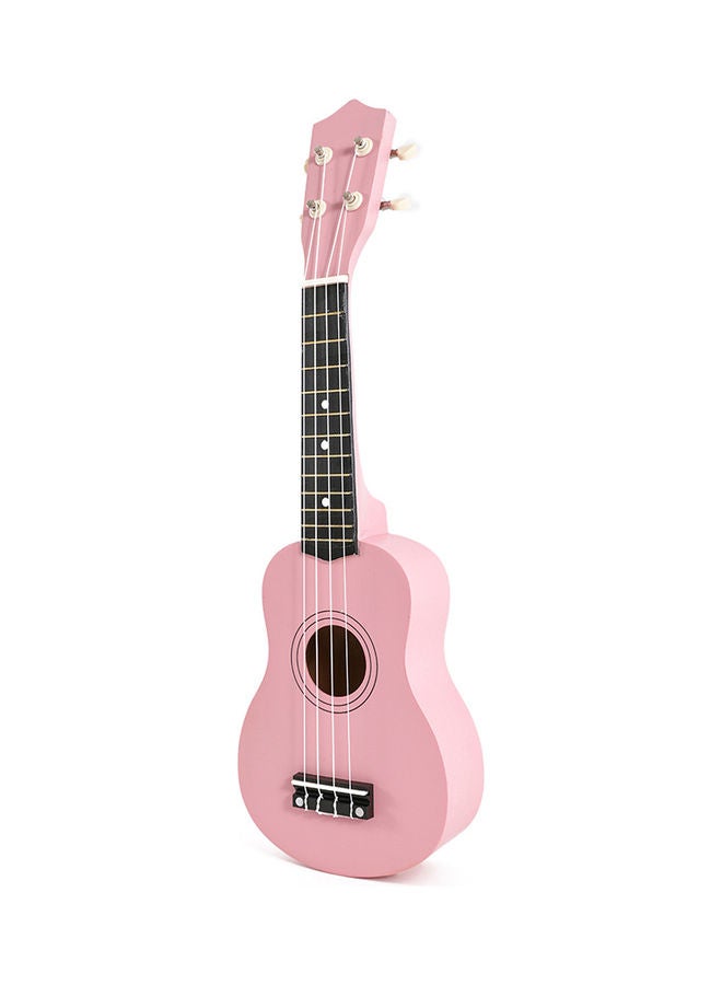Generic 4-String Wooden Portable Mini Guitar for Kids 