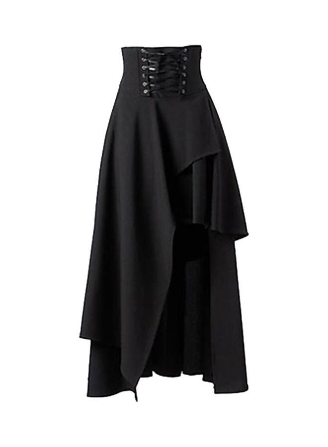 Steampunk Vintage Skirt Black  - Image 1