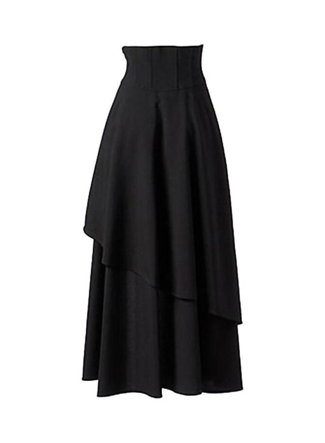 Steampunk Vintage Skirt Black  - Image 2