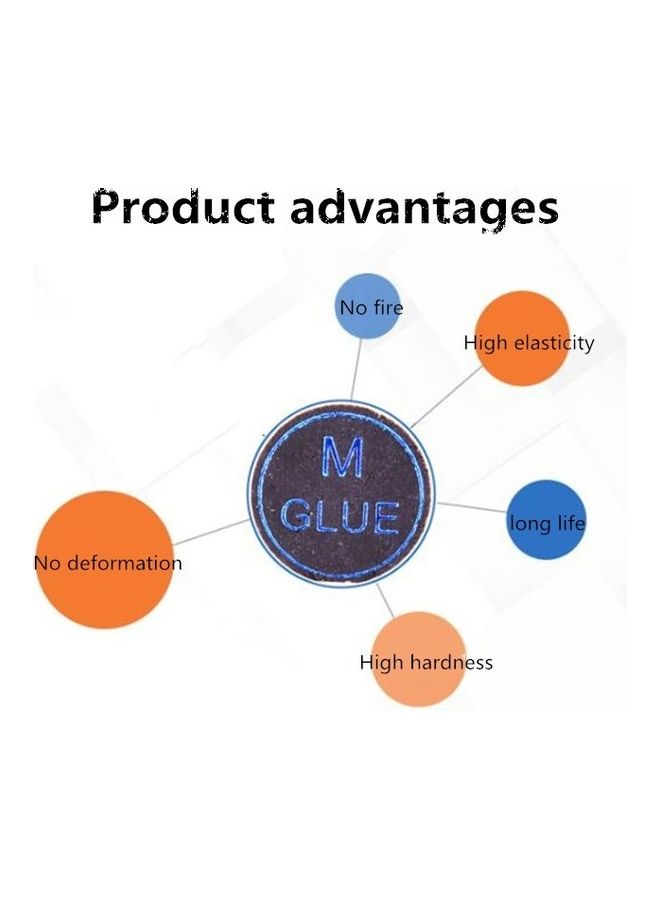 عصا بلياردو من الجلد بأطراف لعصا البلياردو 4x4x4سم - Image 2