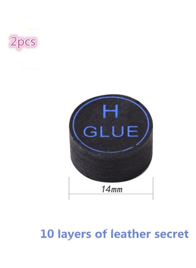 عصا بلياردو من الجلد بأطراف لعصا البلياردو 4x4x4سم - Image 4