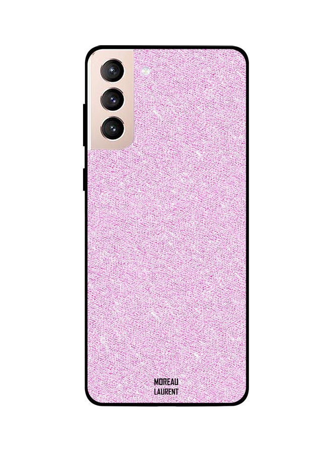 Moreau Laurent Wool Pattern Printed Case Cover For Samsung Galaxy 21 Plus Pink - Image 1