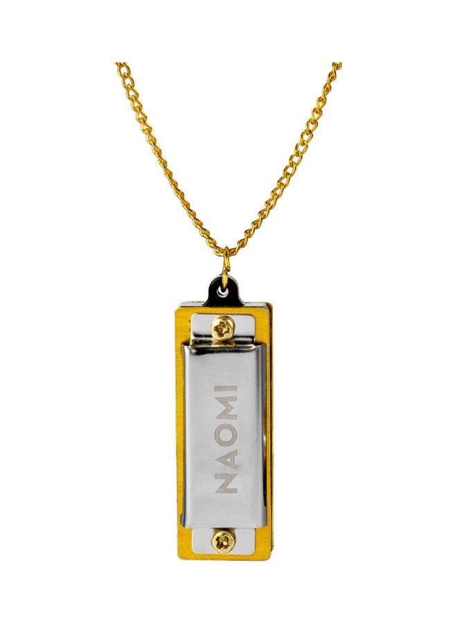 Generic 1-Piece Harmonica Necklace 4 Holes 8 Tones  - Image 1