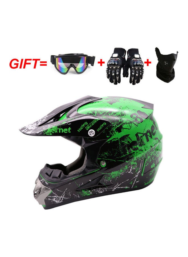 Generic 5-Piece Off-Road Motorcycle Helmet - Image 1
