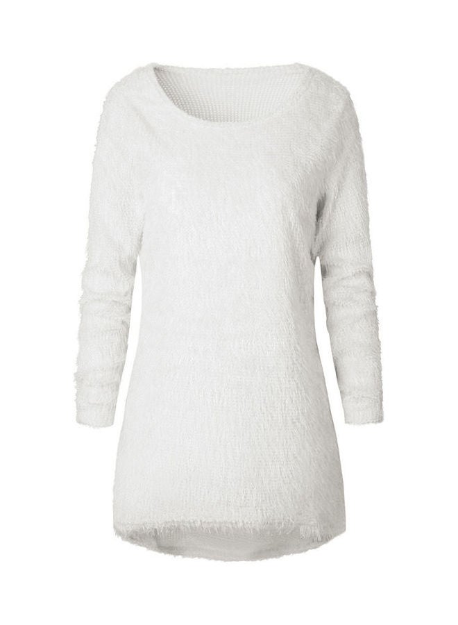 سترة كاجوال أبيض