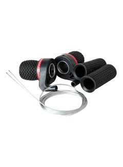 1-Pair Plastic & Rubber Bicycle Cycle Speed Shifter Derailleur Handle Grip Gear 14x14x14cm
