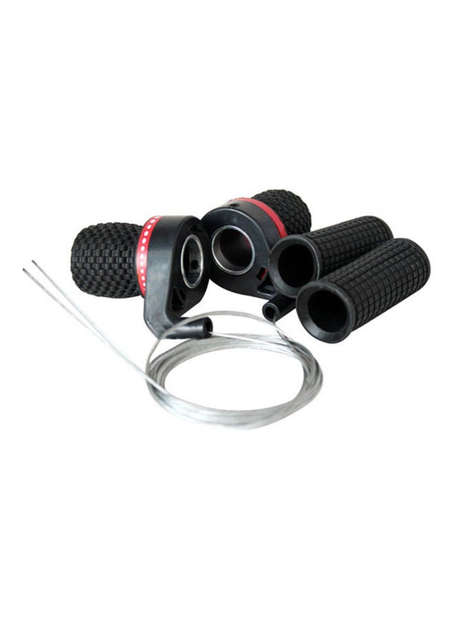 Generic - 1-Pair Plastic & Rubber Bicycle Cycle Speed Shifter Derailleur Handle Grip Gear 14x14x14cm - Image 1