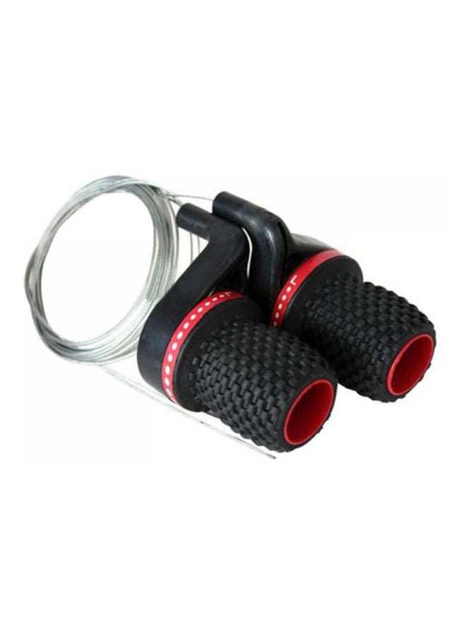Generic - 1-Pair Plastic & Rubber Bicycle Cycle Speed Shifter Derailleur Handle Grip Gear 14x14x14cm - Image 1