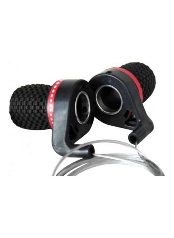 Generic - 1-Pair Plastic & Rubber Bicycle Cycle Speed Shifter Derailleur Handle Grip Gear 14x14x14cm - Image 1