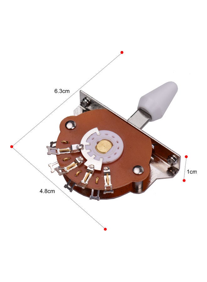 Generic 5 Ways Pickup Selector Switch Guitar Parts  - Image 4