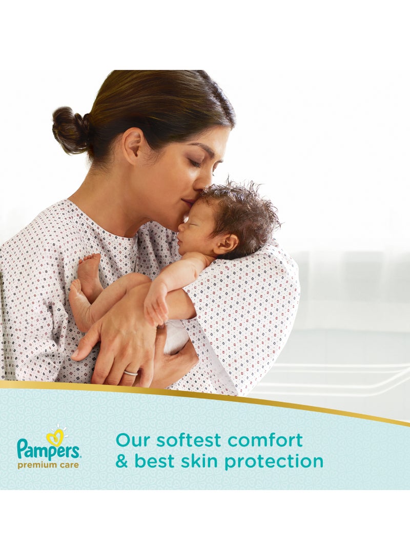 Pampers - Premium Care Diapers Size 1, New Born, 2-5 Kg (22 Diapers) - Image 1