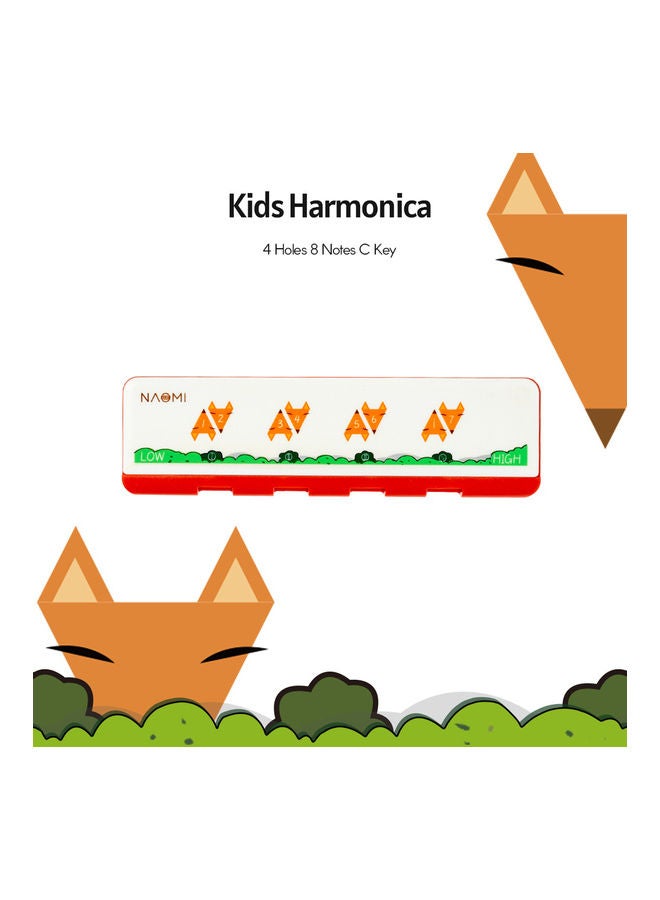 Generic Harmonica with 4 Holes 8 Notes  - Image 2