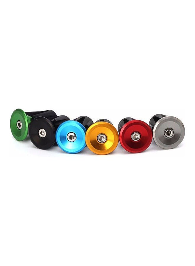 Generic Aluminium Alloy Bicycle Cycling Handlebar Bar Cap End Grip Handle Plug Cover 3x3x3cm - Image 5