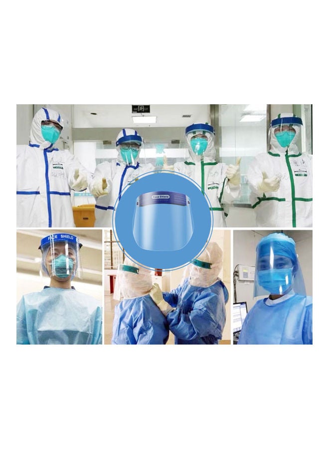 Generic - 2-piece Protective  Full Face Shield Set 29x29x29cm - Image 1