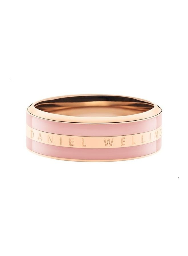 DANIEL WELLINGTON Engraved Logo Band Stainless Steel Anti-Allergic Ring 