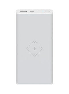 شاومي باور بانك شحن لاسلكي سريع 10000.0 mAh أبيض  - Image 1