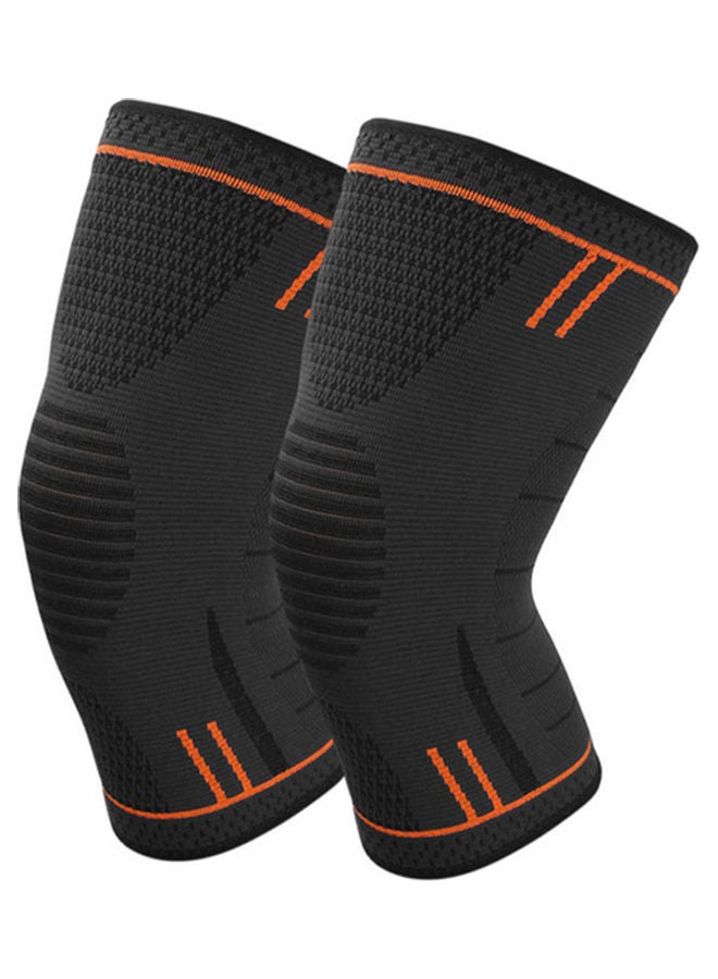 Pair Of Non Slip Sports Knee Pad 15 x 15cm
