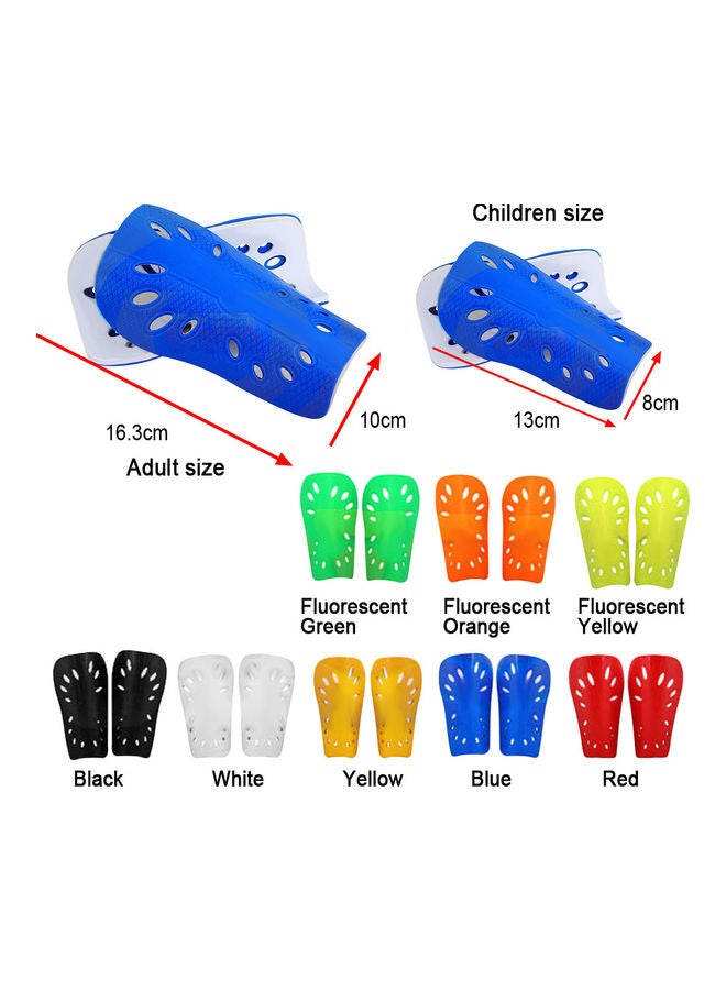 Generic - 2-Piece Soccer Shin Guard Pads 16.3x10cm - Image 1