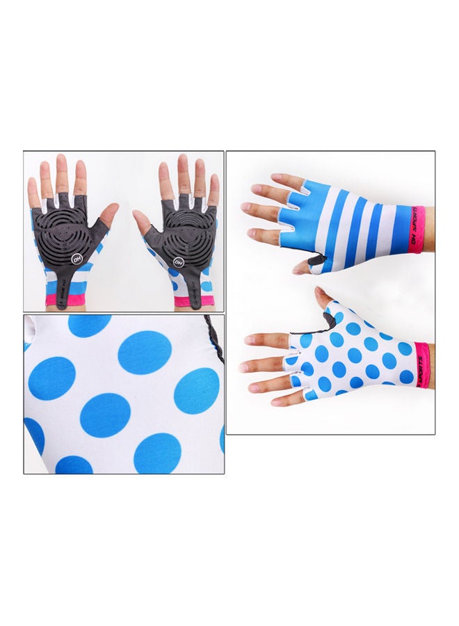 Generic Pair OfAnti Slip Gel Pad Bicycle Gloves 5 x 5cm  - Image 2