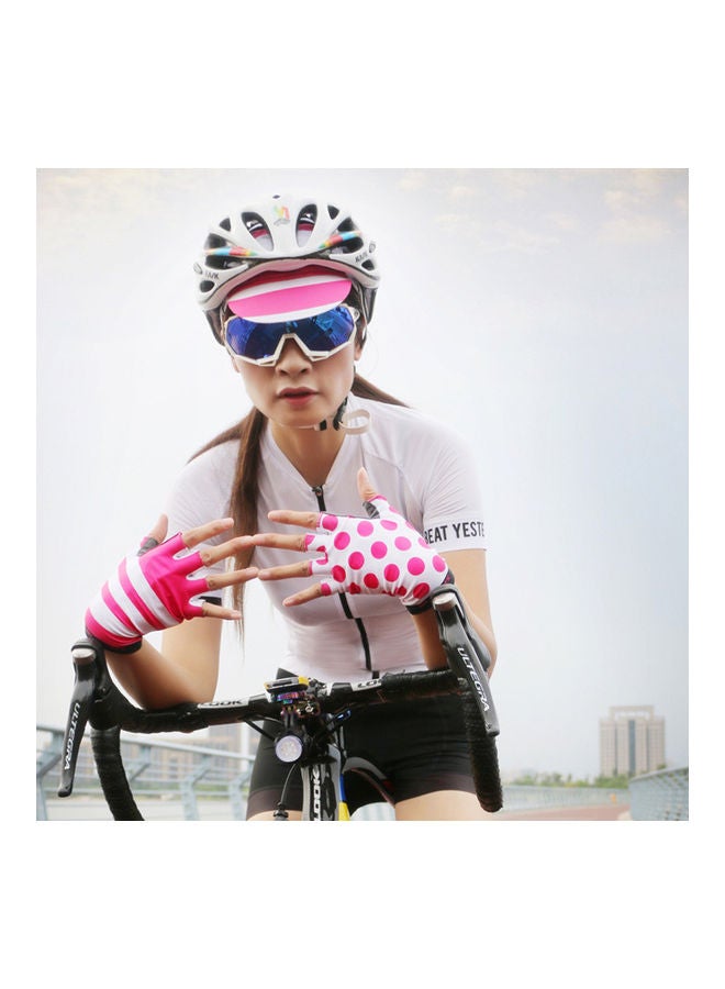 Generic Pair OfAnti Slip Gel Pad Bicycle Gloves 5 x 5cm  - Image 3