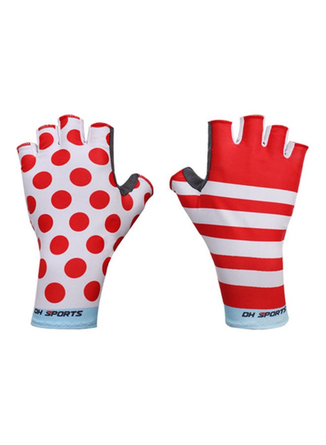 Generic Pair OfAnti Slip Gel Pad Bicycle Gloves 5 x 5cm  - Image 4