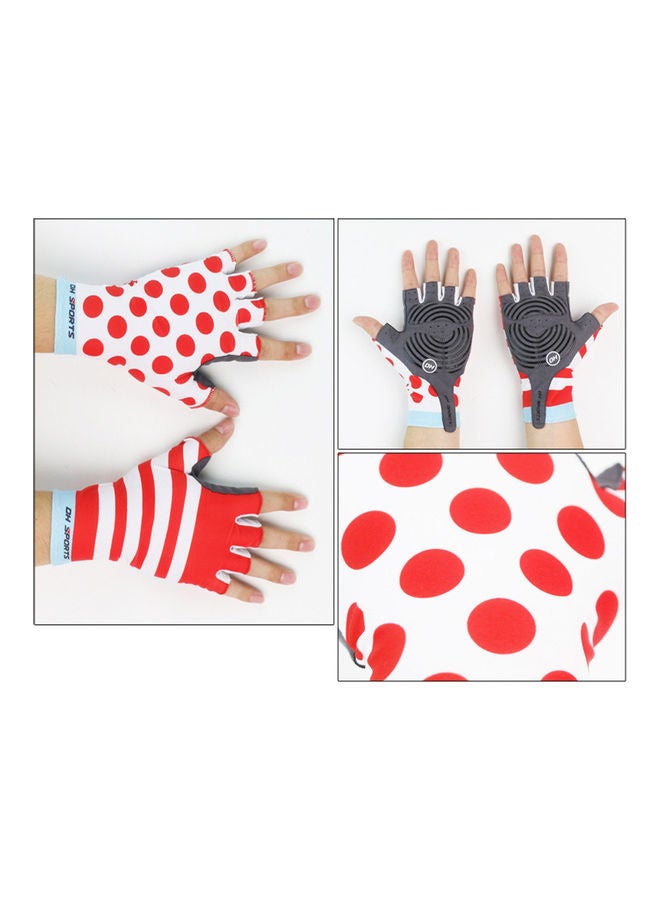 Generic Pair OfAnti Slip Gel Pad Bicycle Gloves 5 x 5cm  - Image 5