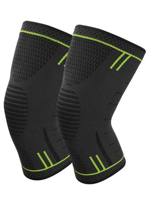 Pair Of Non Slip Sports Knee Pad 21 x 21cm