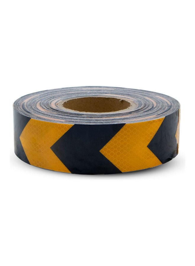 Reflective Arrow Heavy Duty Tape Orange/Black 4inch - Image 4