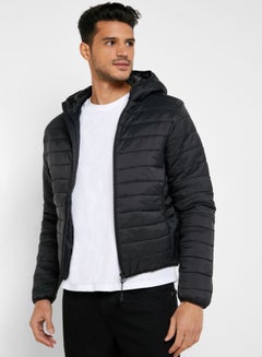 Ladies Brave Soul Everett2 Padded Hooded Jacket