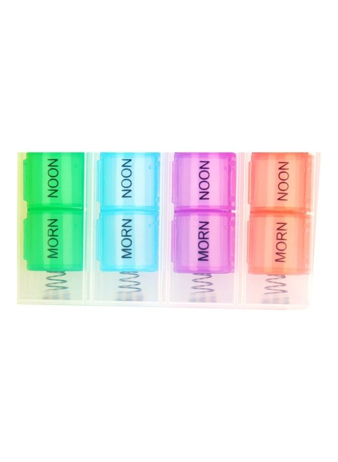 Generic 7-Piece Portable Weekly Pill Medicine Box Storage Set  - Image 4