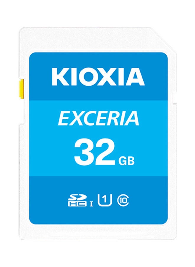 KIOXIA Exceria SD Memory Card Blue/White - Image 2