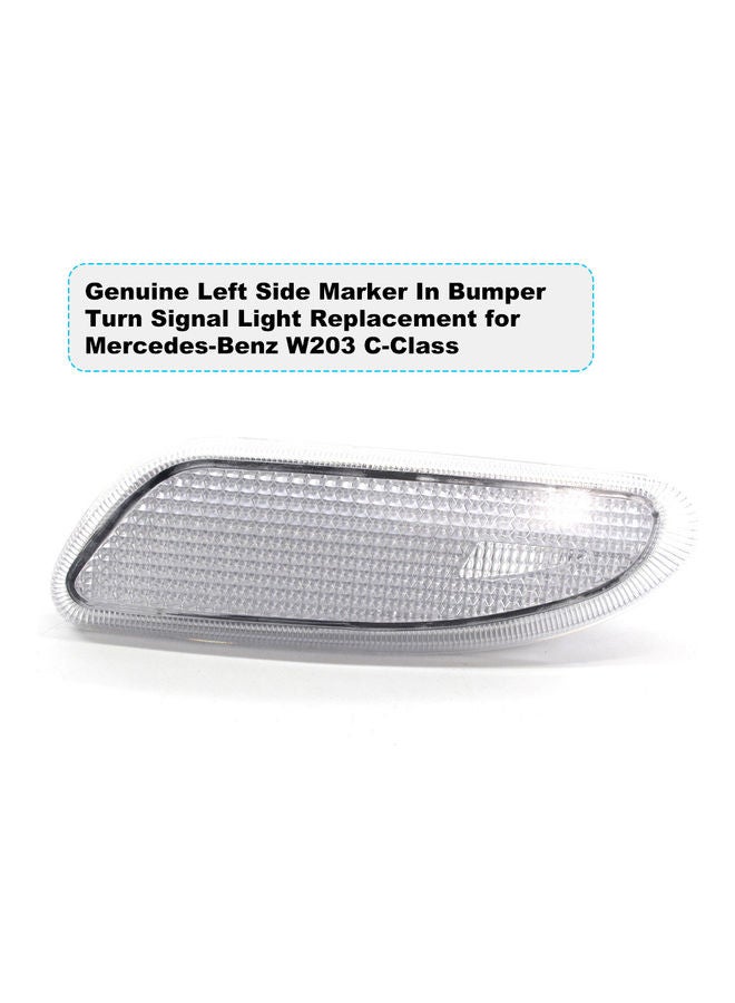 Generic Replacement Left Side Marker In Bumper Signal Light For Mercedes-Benz W203 C-Class  - Image 4