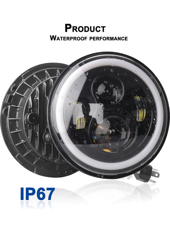 Generic Motorcycle Car Headlight For Jeep Wrangler  - Image 4
