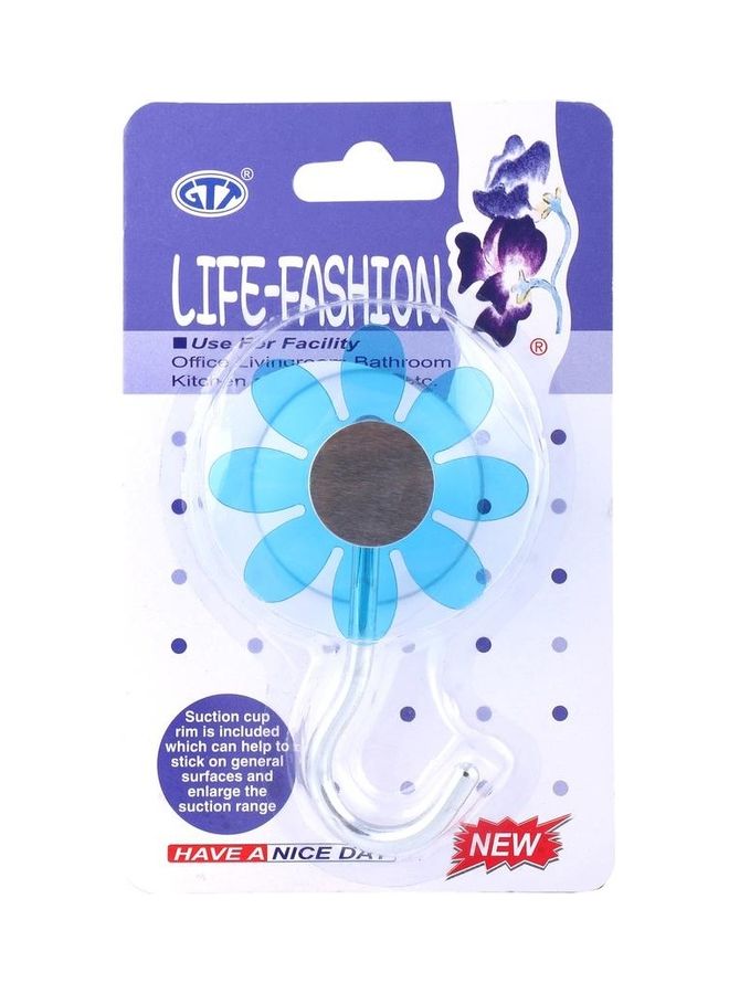 GTT Life-Fashion Suction-Cup Hook Blue/Clear - Image 1