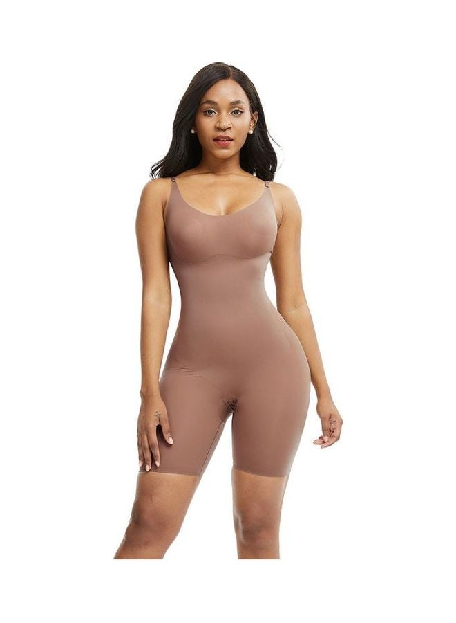 Leg Body Suit Body Shaper Brown  - Image 1